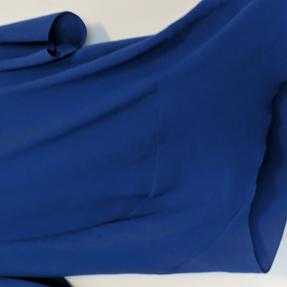 Wilfred electric blue blouse M Aritzia - Picture 7 of 8